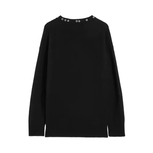 Schwarzer Rundhalspullover - Jil Sander - Modalova