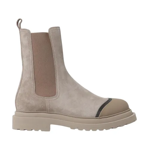 Shoes > Boots > Chelsea Boots - - Brunello Cucinelli - Modalova