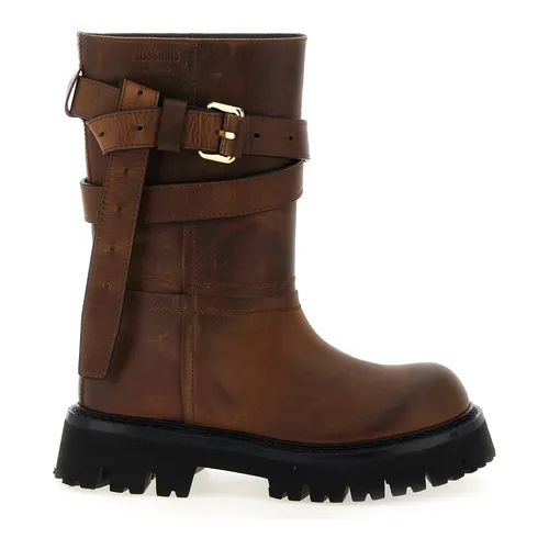 Botas Brick - Moschino - Modalova