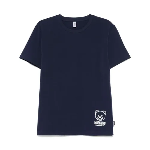 Moschino - Tops > T-Shirts - Blue - Moschino - Modalova