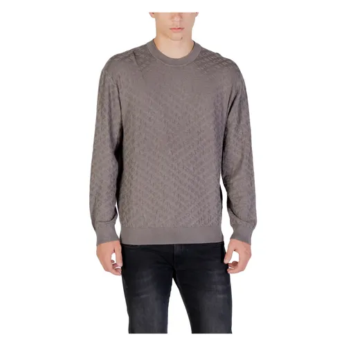Knitwear > Round-neck Knitwear - - Armani Exchange - Modalova