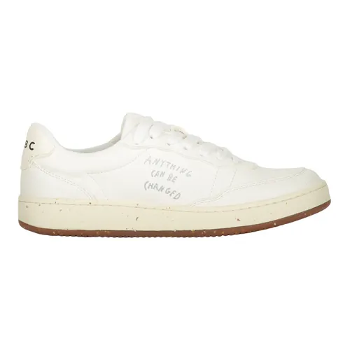 Minimalistische weiße Sneakers mit Details - ACBC - Modalova