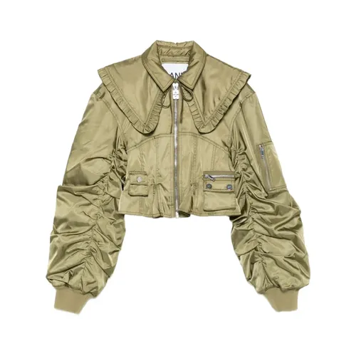 Jackets > Light Jackets - - Ganni - Modalova