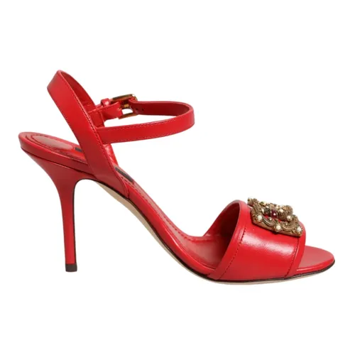 Amore Heels Sandals - Dolce & Gabbana - Modalova