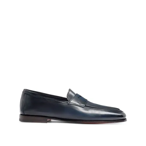 Shoes > Flats > Loafers - - Santoni - Modalova