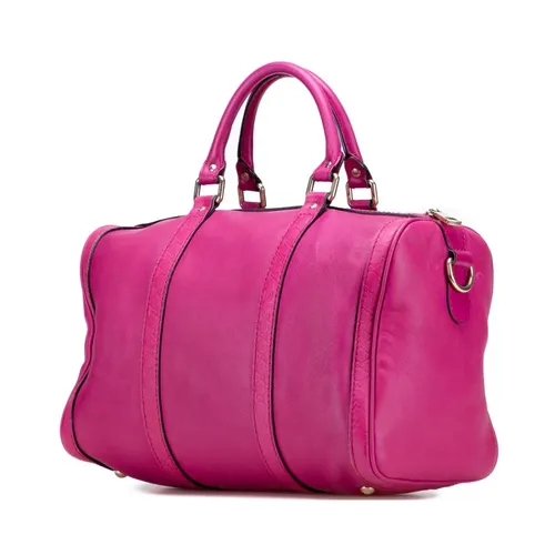 Leather Duffle Bag - Gucci Vintage - Modalova