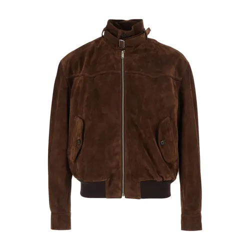 Suede Blouson - Alexander McQueen - Modalova