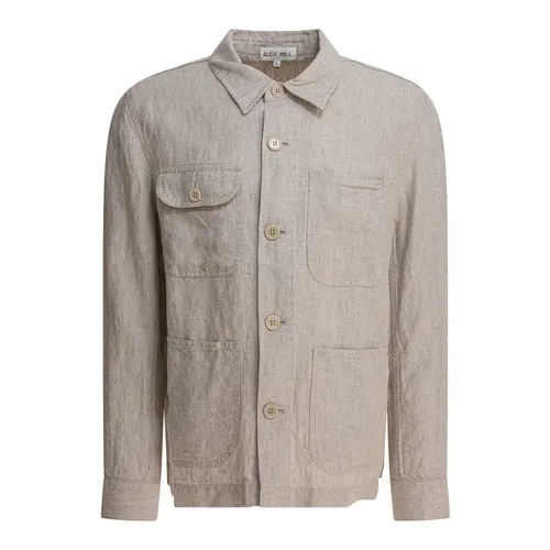 Linen Work Jacket - Alex Mill - Modalova
