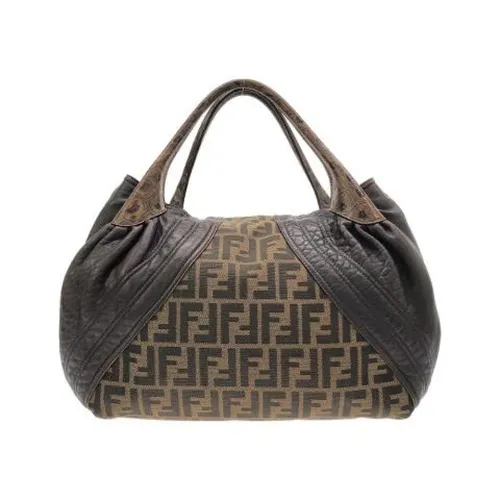 Pre-owned Canvas Handbag - Fendi Vintage - Modalova