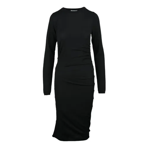 Gerüschtes Strickkleid - Moschino - Modalova