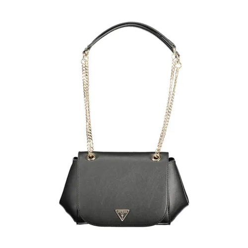Black Talent Handbag with Chain Handles - Guess - Modalova