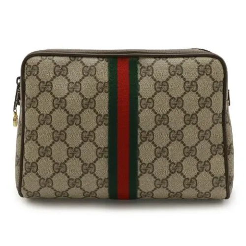 Pre-owned Vintage Canvas Clutch - Gucci Vintage - Modalova