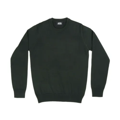 Knitwear > Round-neck Knitwear - - Alpha Studio - Modalova