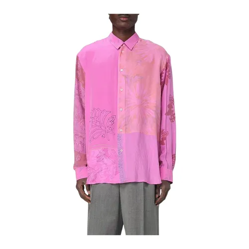 Floral Silk Shirt for Men - Magliano - Modalova
