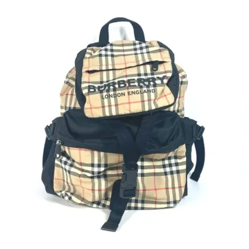 Pre-owned > Pre-owned Bags > Pre-owned Backpacks - - Burberry Vintage - Modalova