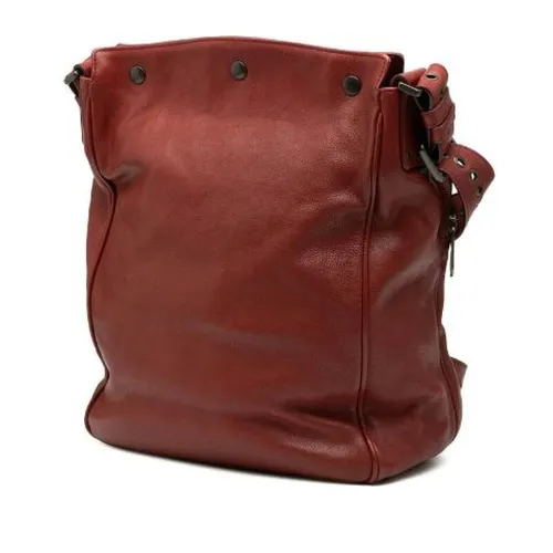 Pre-owned Leather Shoulder Bag - Bottega Veneta Vintage - Modalova