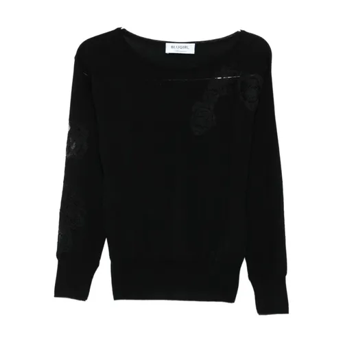 Knitwear > Round-neck Knitwear - - Blugirl - Modalova