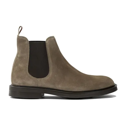 Brown Ankle Boots for Men - Sturlini - Modalova