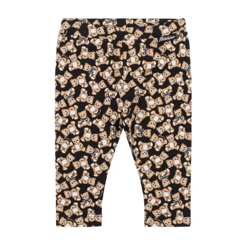 Printed Baby Girl Leggings - Moschino - Modalova