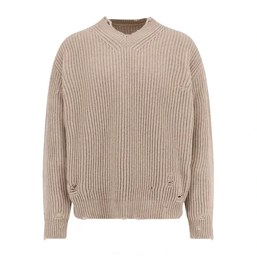 Knitwear > V-neck Knitwear - - MM6 Maison Margiela - Modalova