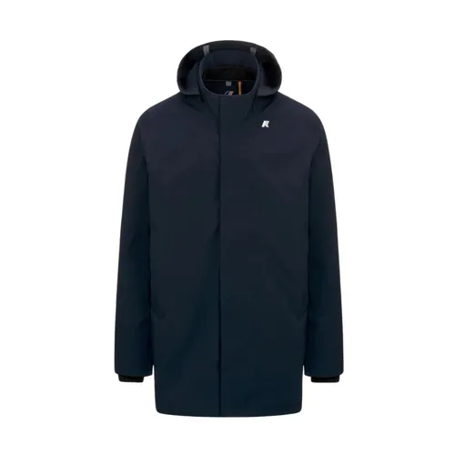 K-Way - Coats > Parkas - Blue - K-Way - Modalova