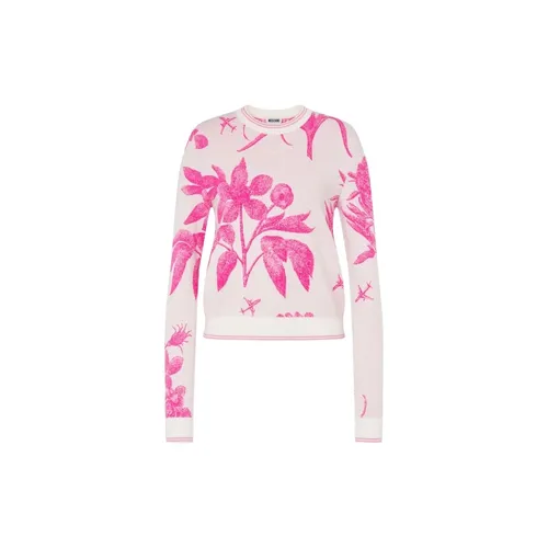Stretch Wool Pullover - Moschino - Modalova
