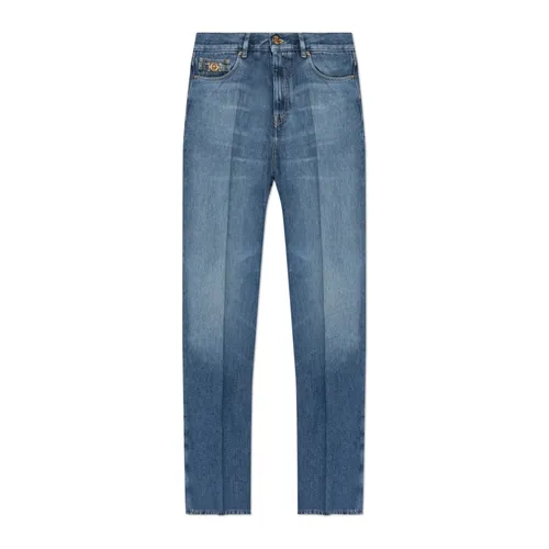 Jeans > Straight Jeans - - Versace - Modalova