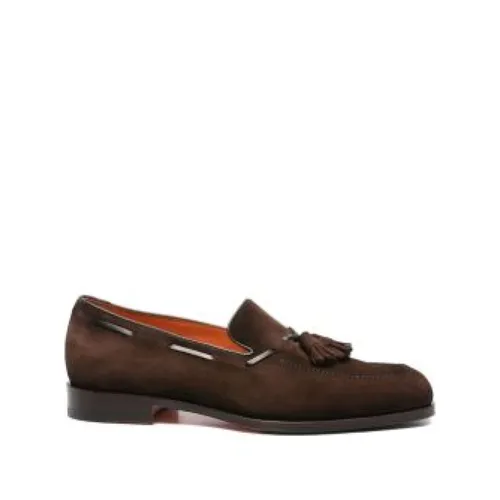 Shoes > Flats > Loafers - - Santoni - Modalova