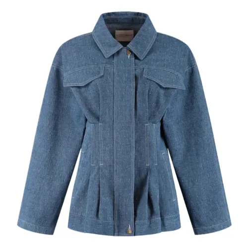 Jackets > Denim Jackets - - Studio Amaya - Modalova