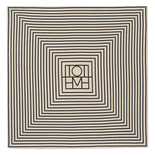Silk Monogram Scarf - TotêMe - Modalova