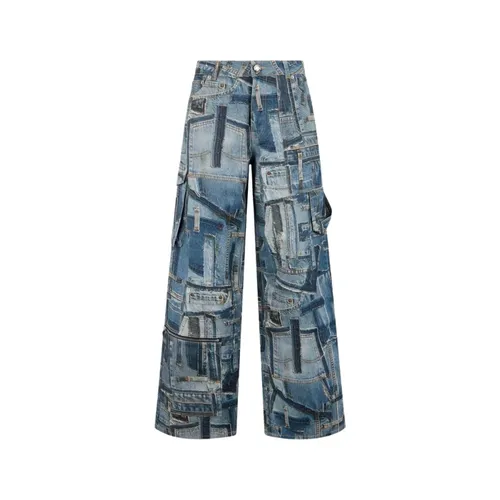 Jeans > Wide Jeans - - Roberto Cavalli - Modalova