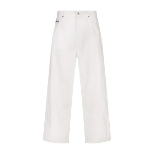 Trousers > Wide Trousers - - Moschino - Modalova