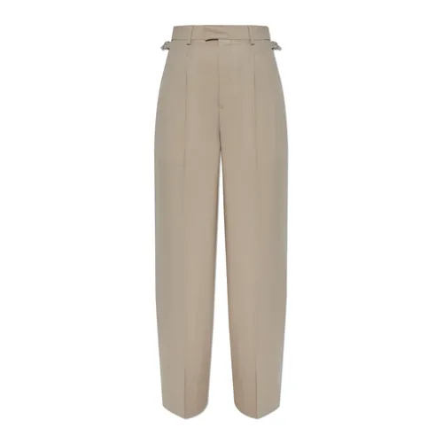 Trousers > Straight Trousers - - Ami Paris - Modalova