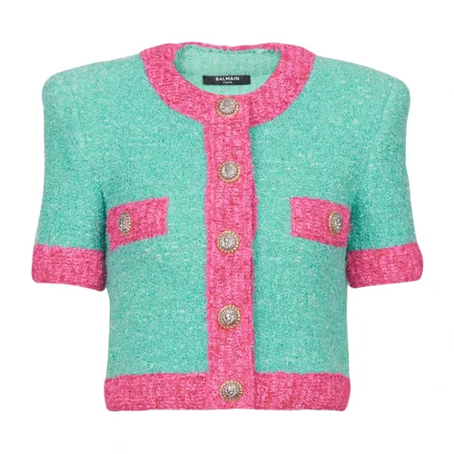 Knitwear > Cardigans - - Balmain - Modalova