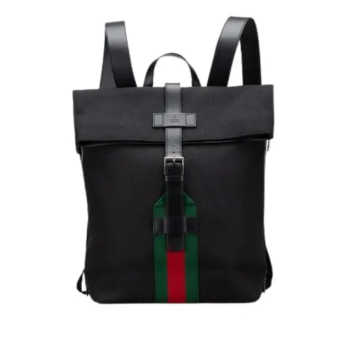 Pre-owned > Pre-owned Bags > Pre-owned Backpacks - - Gucci Vintage - Modalova