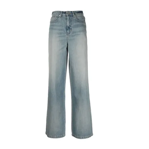 Kenzo - Jeans > Wide Jeans - Blue - Kenzo - Modalova