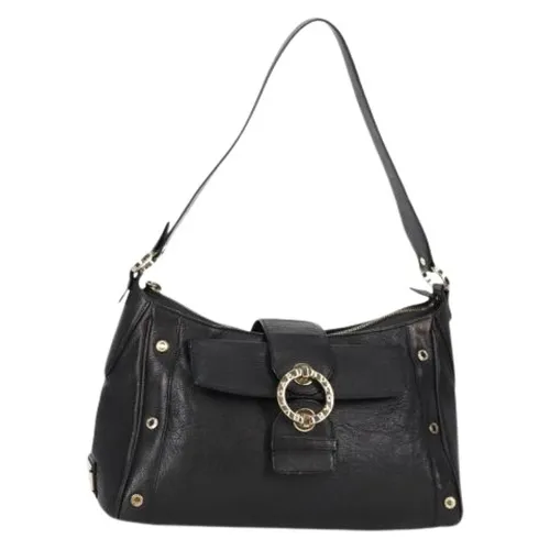 Pre-owned Leather Shoulder Bag - Bvlgari Vintage - Modalova