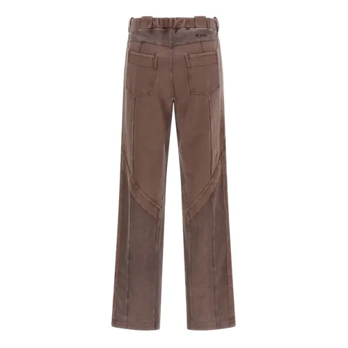 Front Split Pants - The Attico - Modalova