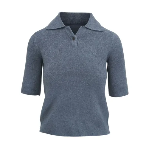 Vince - Tops > Polo Shirts - Blue - Vince - Modalova