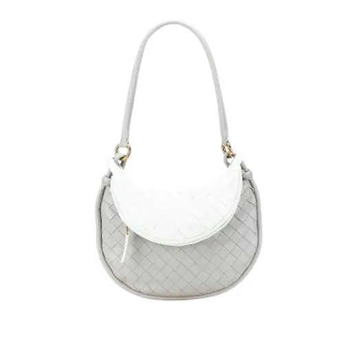 Pre-owned Leather Shoulder Bag - Bottega Veneta Vintage - Modalova