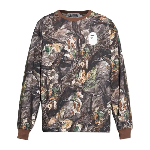 Long Sleeve T-Shirt - A BATHING APE - Modalova