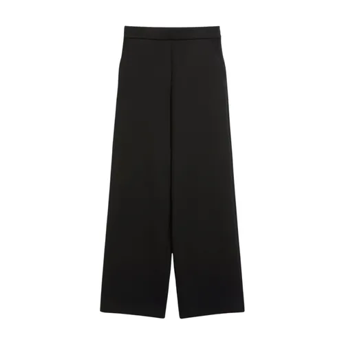 Gerade geschnittene Hose aus Viskose-Jersey - Max Mara - Modalova