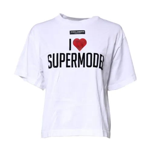 Tops > T-Shirts - - Dolce & Gabbana - Modalova