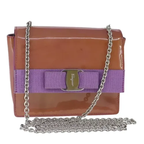 Pre-owned > Pre-owned Bags > Pre-owned Cross Body Bags - - Salvatore Ferragamo Pre-owned - Modalova