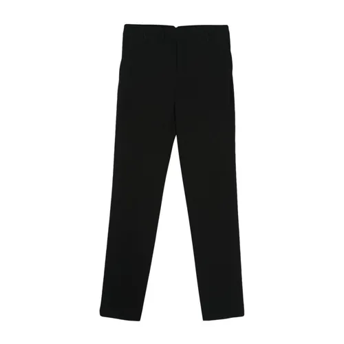 Black Wool Trousers with Dart Detailing - Ami Paris - Modalova