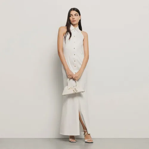 White Mini Duffle Shoulder Bag - Gaëlle Paris - Modalova