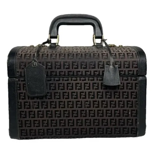Pre-owned Canvas Handbag - Fendi Vintage - Modalova