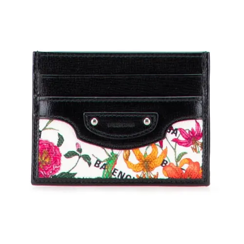 Pre-owned Elegant Card Holder with Floral Print Practical and Stylish Accessory - Gucci Vintage - Modalova