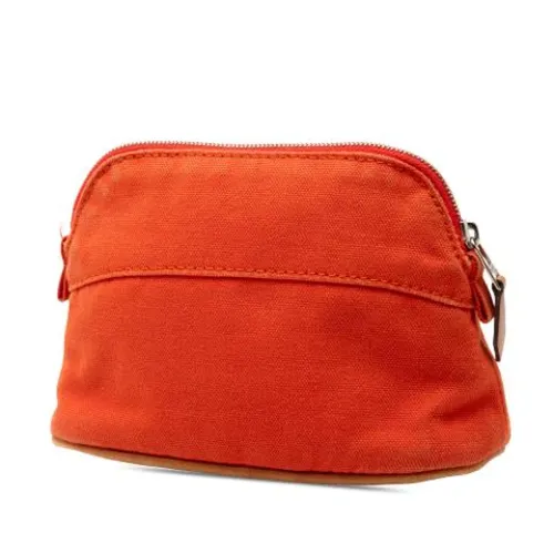 Pre-owned Canvas Pouch - Hermès Vintage - Modalova