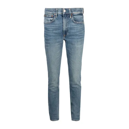 Blaue Skinny Mid Ankle Jeans - Polo Ralph Lauren - Modalova